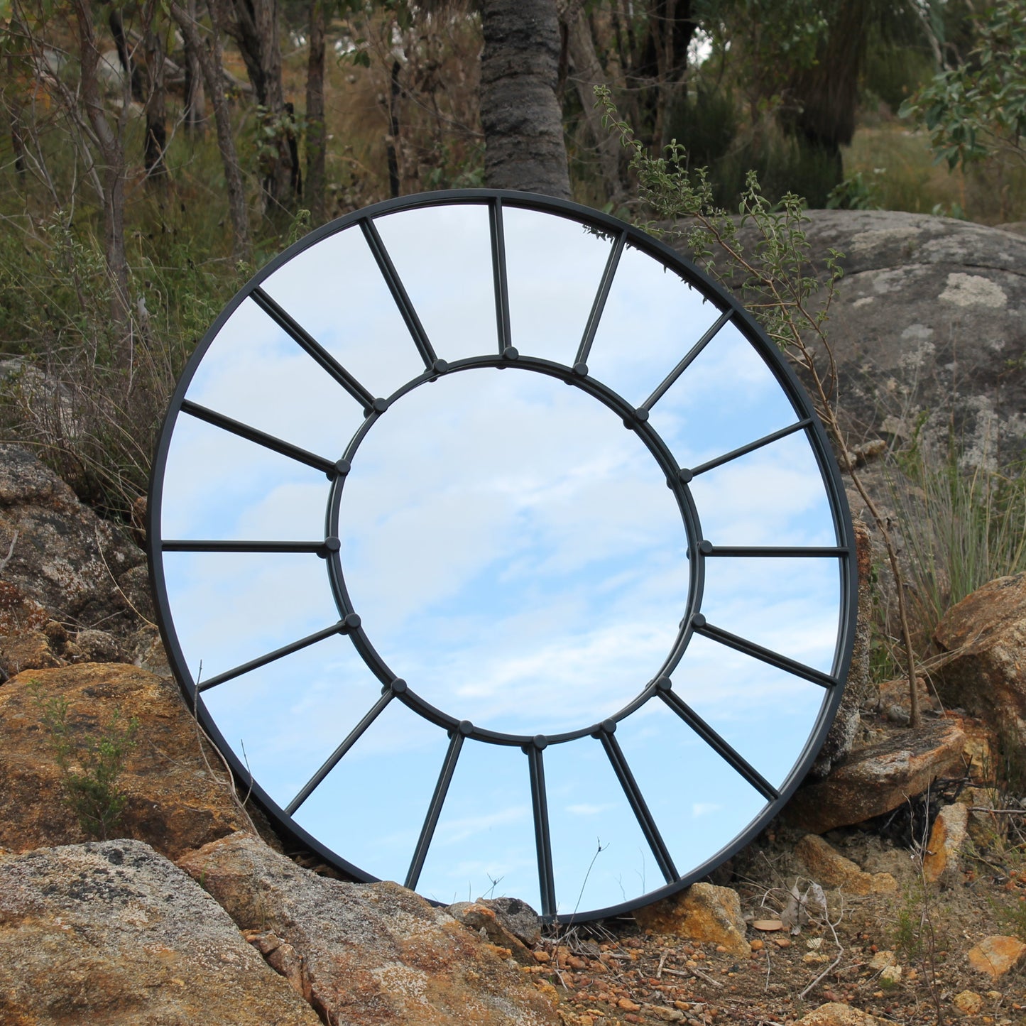 Large Round Mirror